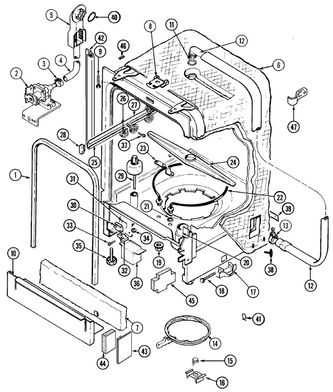 Diagram for DW860UQB