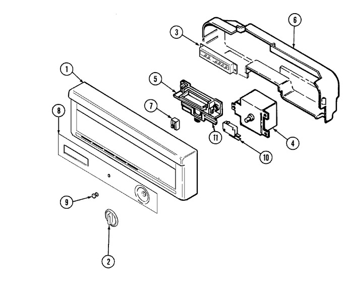 Diagram for DW861UQR