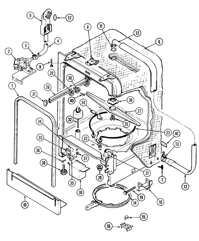 Diagram for DWU7450ABX