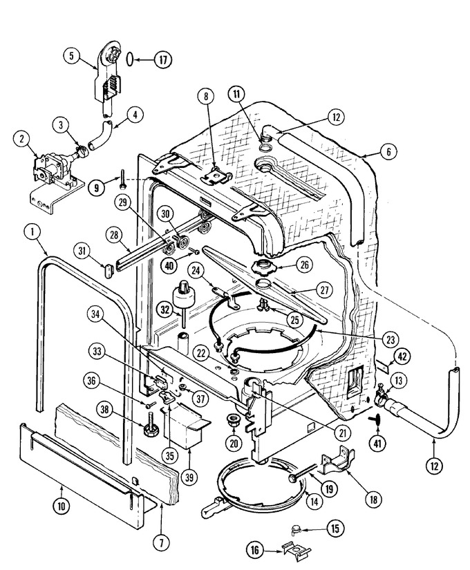Diagram for DWU9200BBM