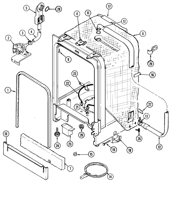 Diagram for DWU8402AAE
