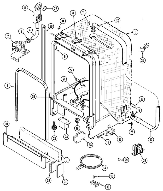 Diagram for DWU9962AAB