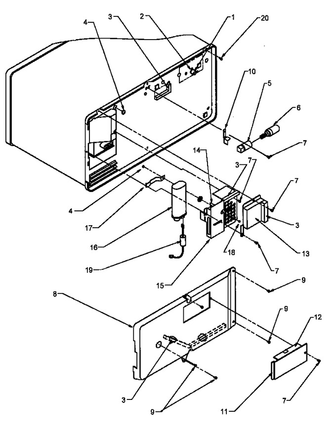 Diagram for EFS850D (BOM: P1189501M)