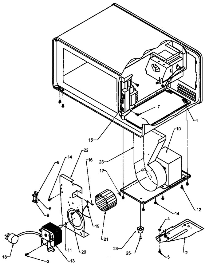 Diagram for EUT1B1 (BOM: P4020007801)