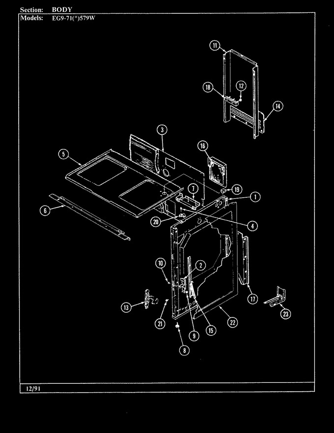 Diagram for EG9-71W579W