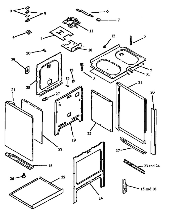 Diagram for ESF33002L (BOM: P1130969N L)
