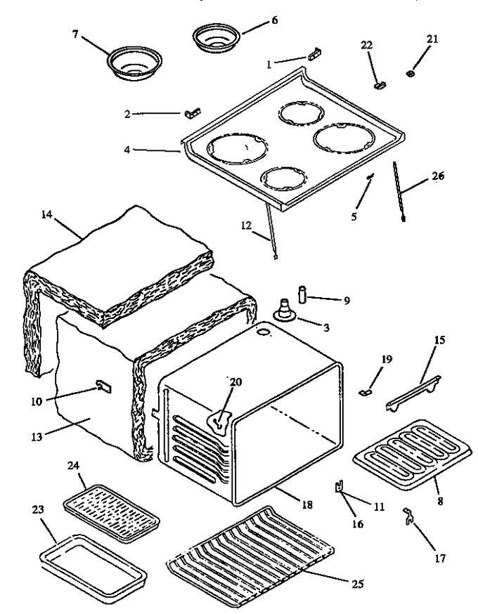 Diagram for ESF33002W (BOM: P1142612N W)