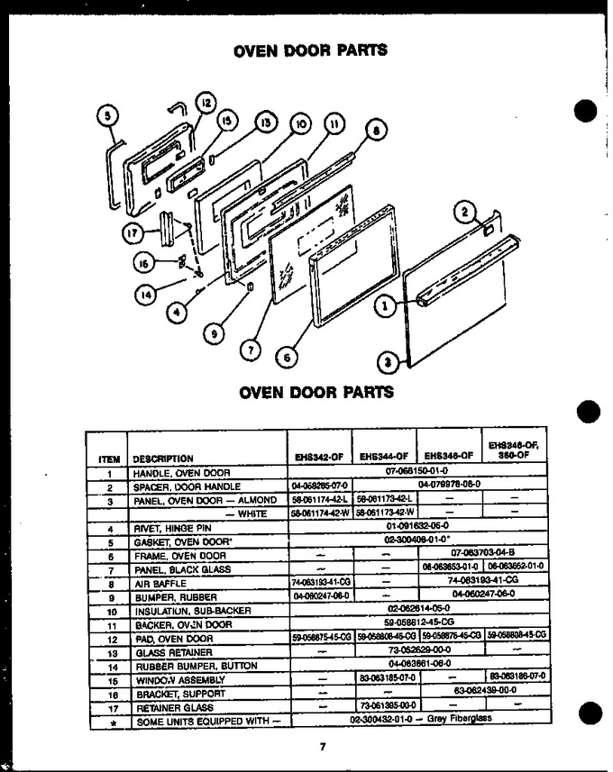 Diagram for EHS346-OF (BOM: EHS3460OF)