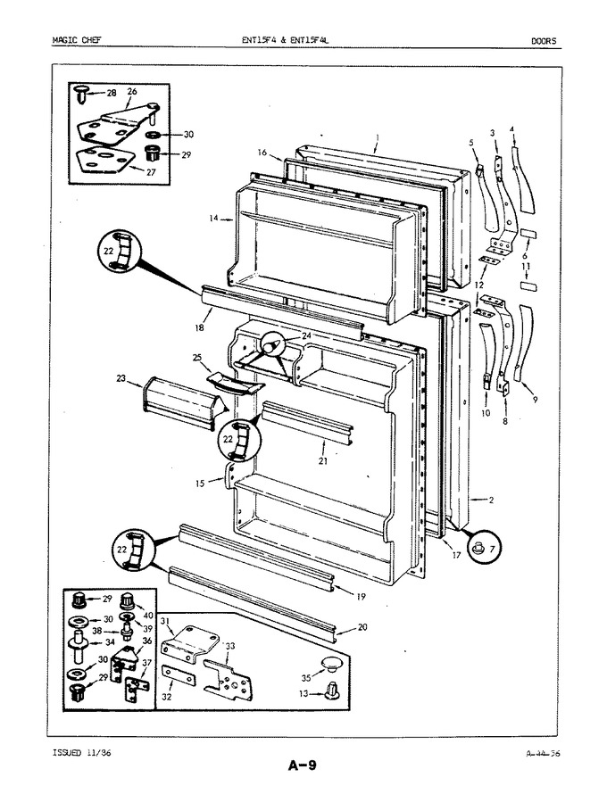 Diagram for ENT15F4LA (BOM: 5A79B)
