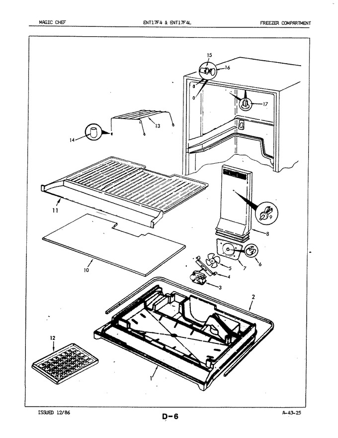 Diagram for ENT17F4LA (BOM: 5A80B)