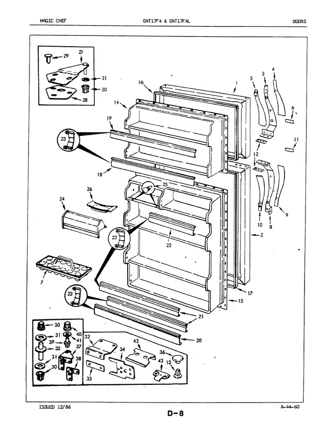 Diagram for ENT17F4LA (BOM: 5D72B)