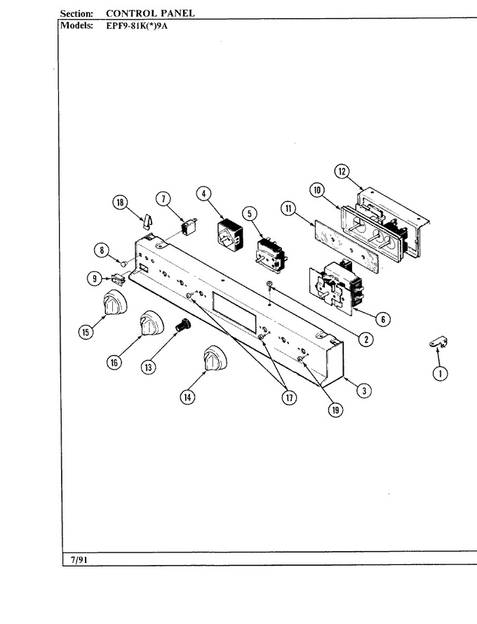 Diagram for EPF9-81KS9A