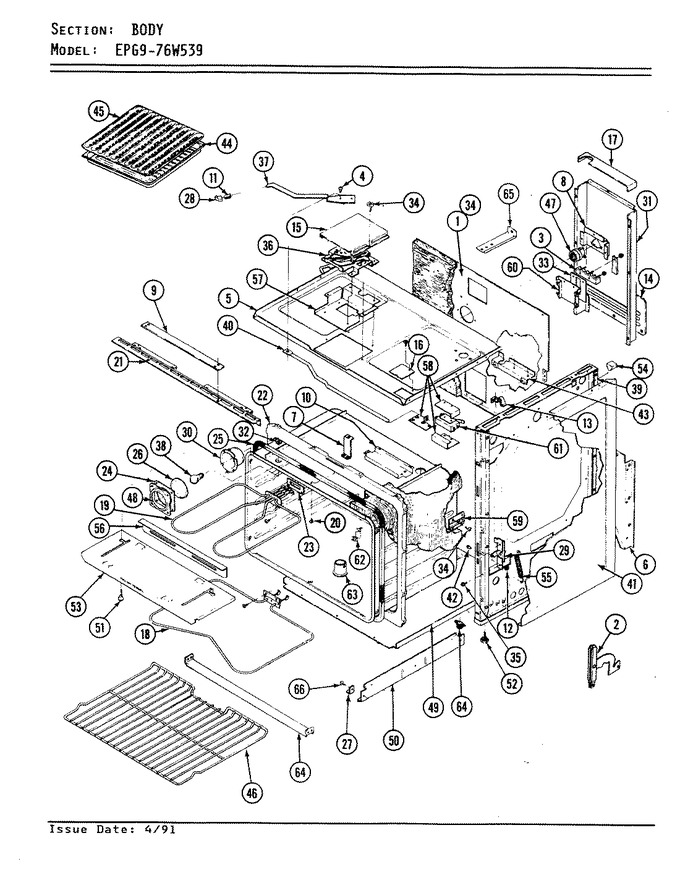Diagram for EPG9-76W539