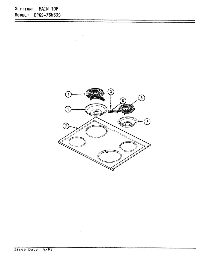 Diagram for EPG9-76W539