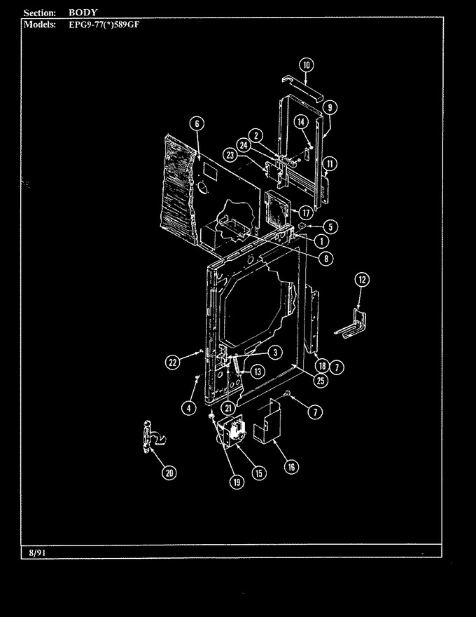 Diagram for EPG9-77A589GF