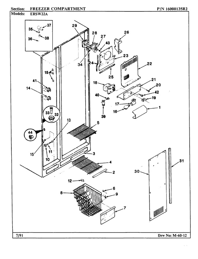 Diagram for ERSW22A (BOM: BM35C)