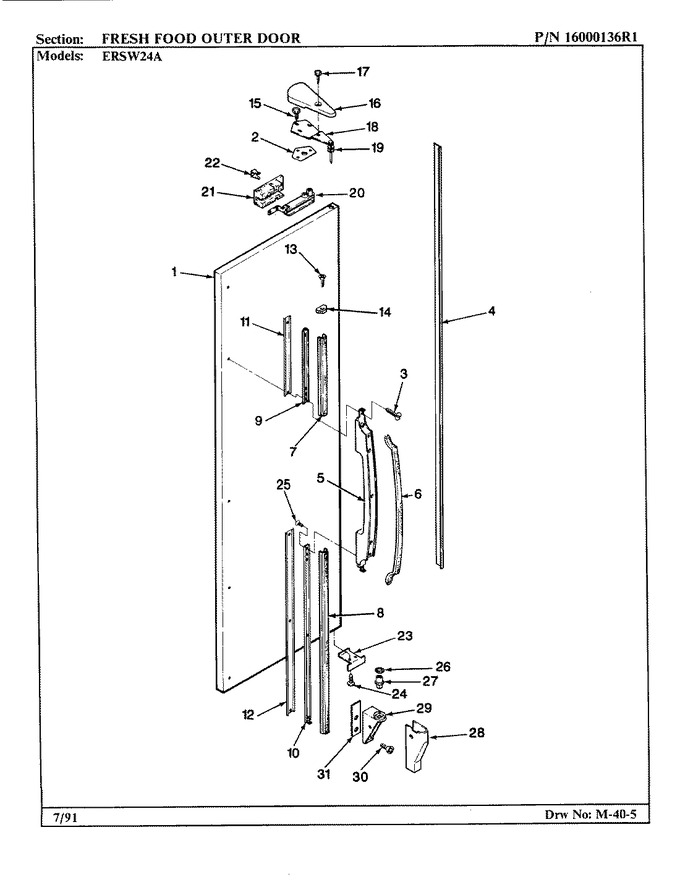 Diagram for ERSW24A (BOM: BM85D)