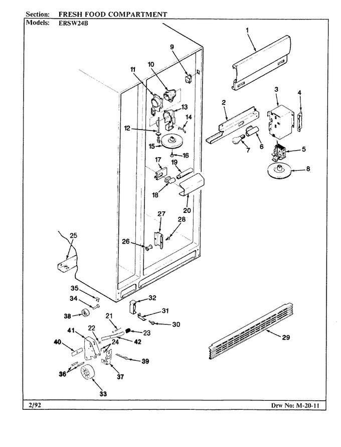 Diagram for ERSW24B (BOM: BM86A)