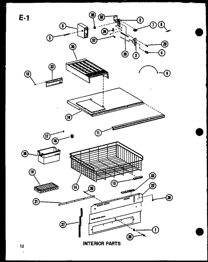Diagram for ESBFC16D (BOM: P6023523W)
