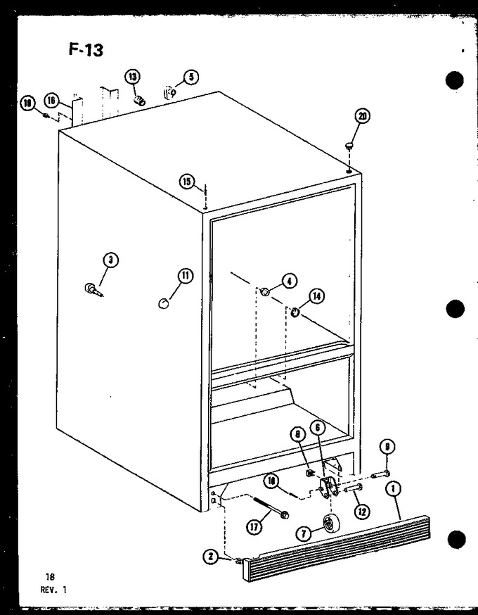 Diagram for ESBFC16DL (BOM: P7493501W L)
