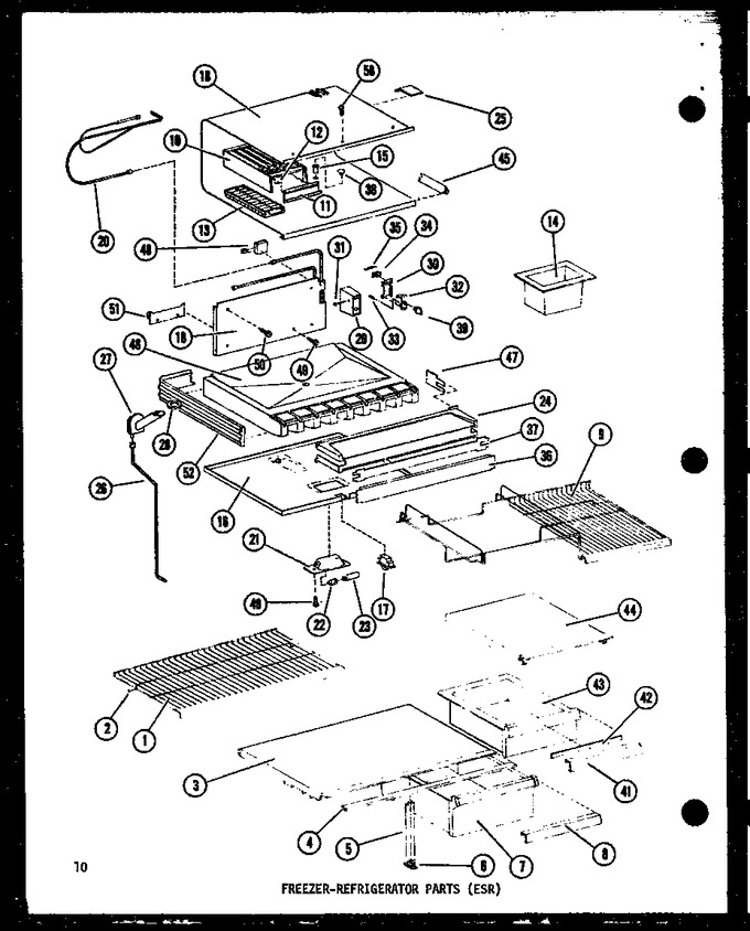 Diagram for ESR14A-L (BOM: P6030344W L)