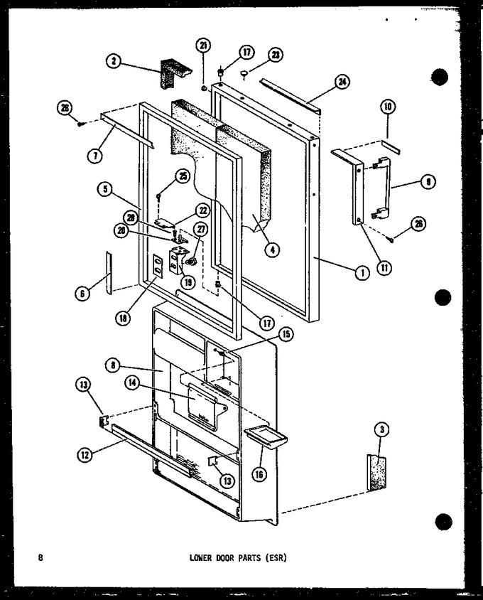 Diagram for ESR14B-A (BOM: P6030380W A)