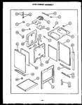 Diagram for 03 - Oven Cabinet Assy