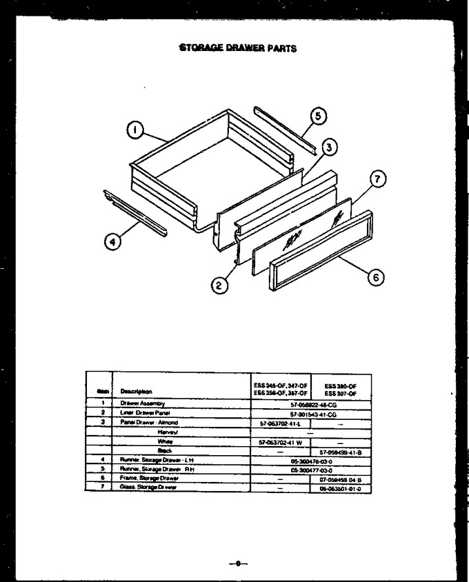 Diagram for ESS356-OF (BOM: ESS3560OF)