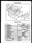 Diagram for 04 - Oven Door Parts