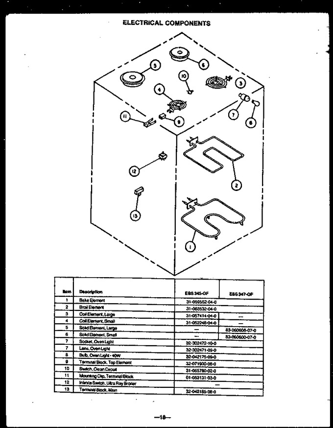 Diagram for ESS345-OF (BOM: ESS3450OF)