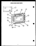 Diagram for 06 - Upper Oven Door Parts