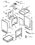 Diagram for 05 - Oven Cabinet Assy