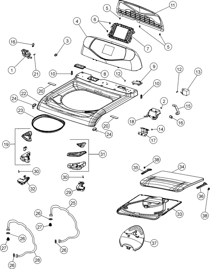 Diagram for FAV9800AWW