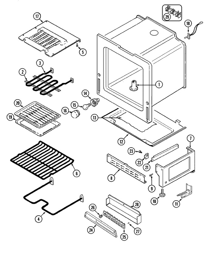 Diagram for FCE10501WC