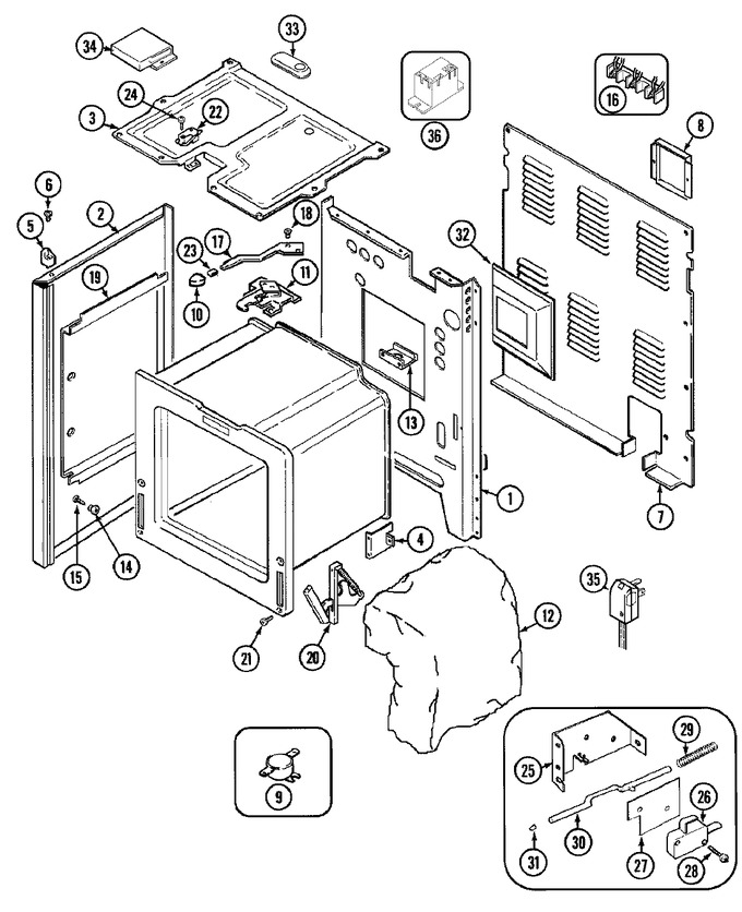 Diagram for FCE10610WC