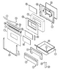 Diagram for 03 - Door/drawer