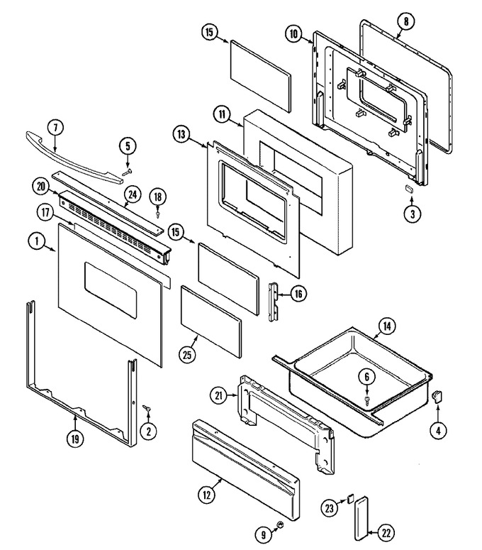 Diagram for FCE10610WC