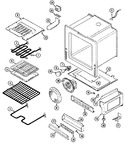 Diagram for 04 - Oven/base