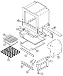 Diagram for 05 - Oven/base