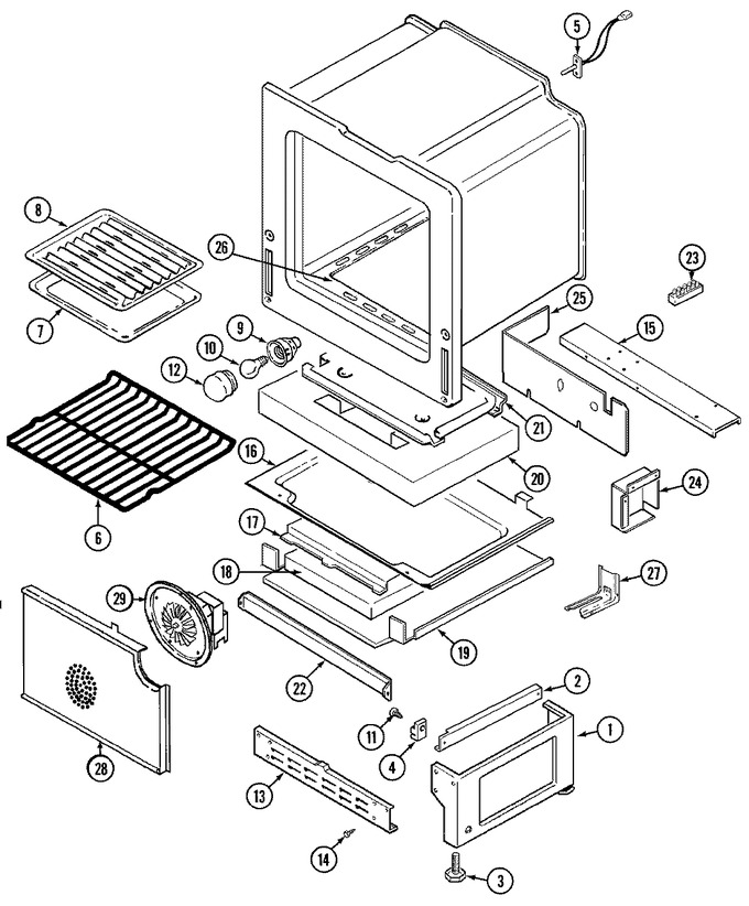 Diagram for FCG20610W