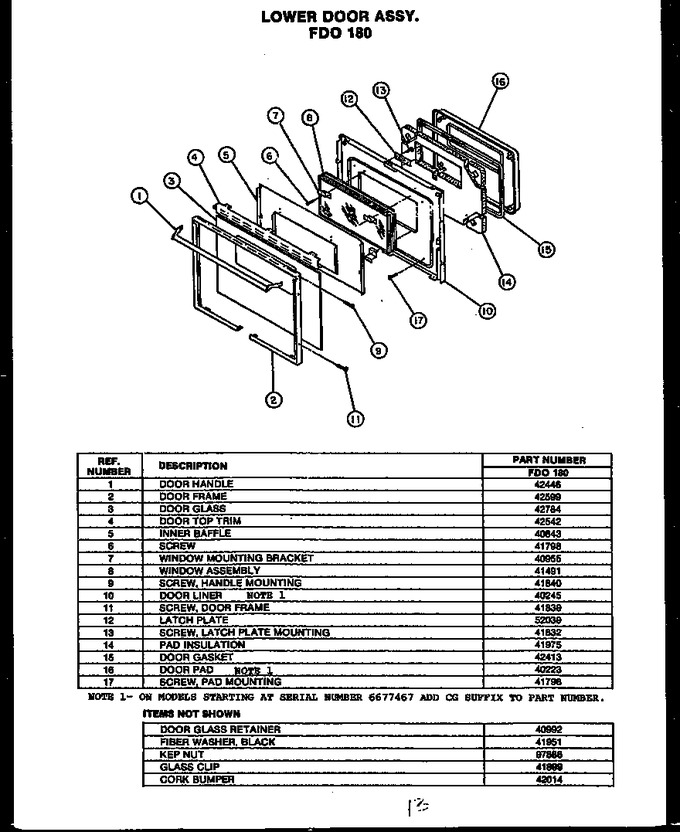 Diagram for FDO180
