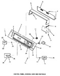 Diagram for 03 - Control Panel, Control Hood & Controls