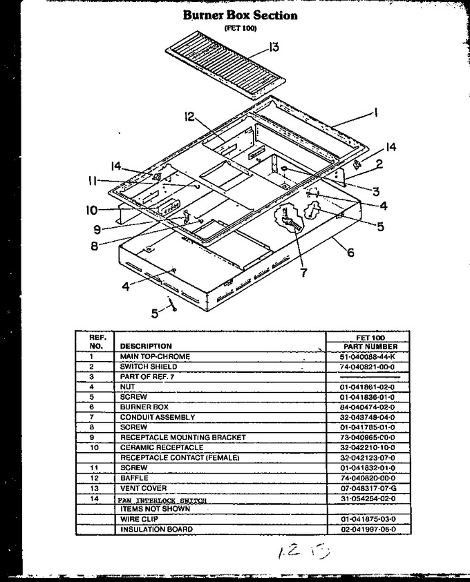 Diagram for FET100