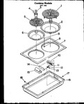 Diagram for 03 - Cooktop Module (xst-306)
