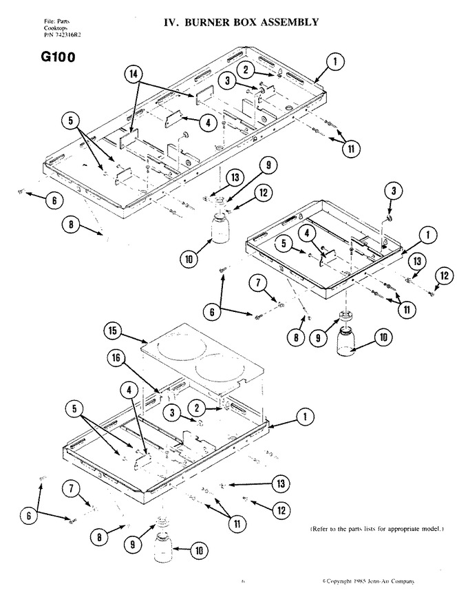 Diagram for G100
