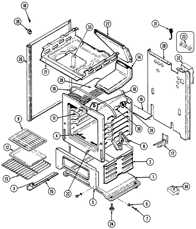 Diagram for G3267XRW-3