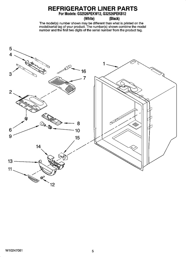 Diagram for G32526PEKW12