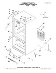 Diagram for 01 - Cabinet Parts