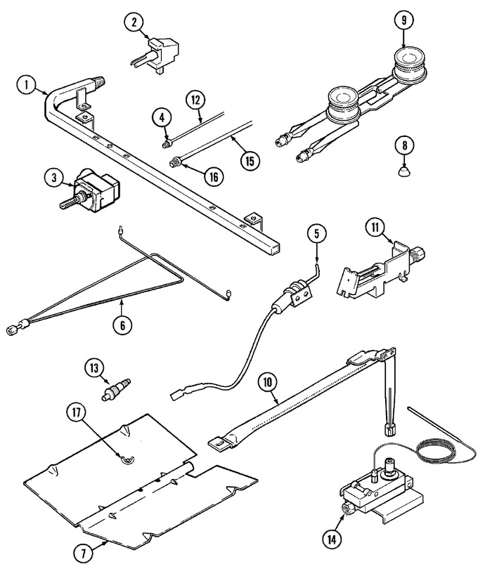 Diagram for GM3210MXAW