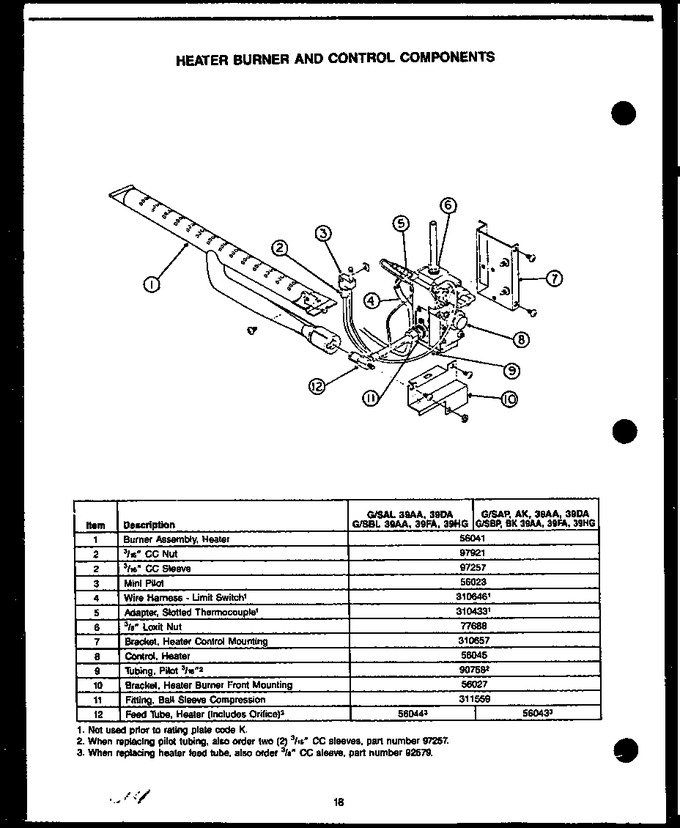 Diagram for GAK39AA